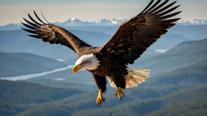 Explore the Bald Eagle's journey from endangered species to a symbol of conservation success