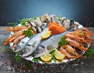 Speisefisch und Meeresfr&uuml;chte