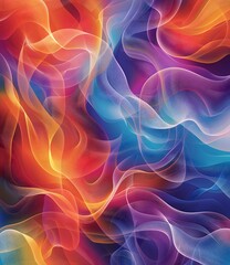 Obraz premium Colorful Waves