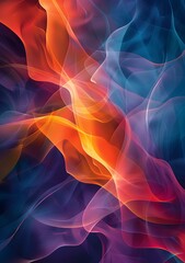 Fototapeta premium Colorful Flames