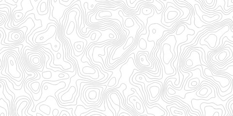 Black and white wave Seamless line. Vector geographic contour map. Topography map background. Topography relief. White wave paper curved reliefs abstract. Topographic map patterns,topography line map.