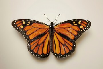 Fototapeta premium butterfly on a flower