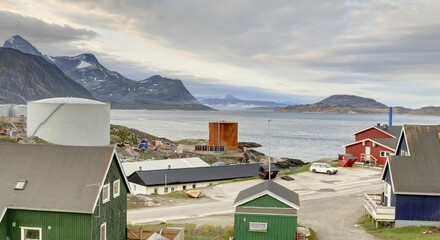 Nuuk capitale du Groenland © Lotharingia