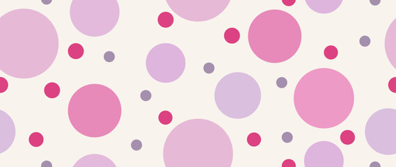 Vector flat background. Minimalist trendy abstract polka dot pattern. Perfect for screensaver, poster, card, invitation or home decor.