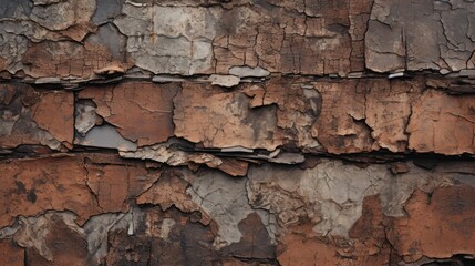 close-up of weathered construction materials, 