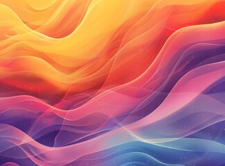 Fototapeta premium Colorful Waves