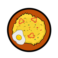 Indonesian cuisine fread rice