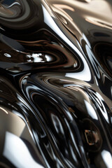 A close-up of a gloss surface for background with soft reflections and highlights.