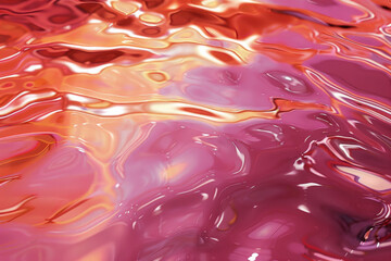 Obraz premium A close-up of a gloss surface for background with soft reflections and highlights.