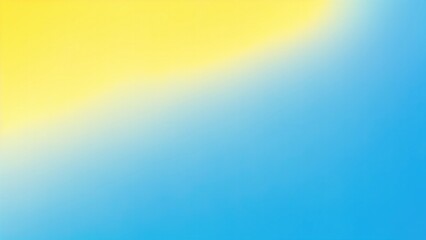 Obraz premium fuzzy blue yellow background gradient