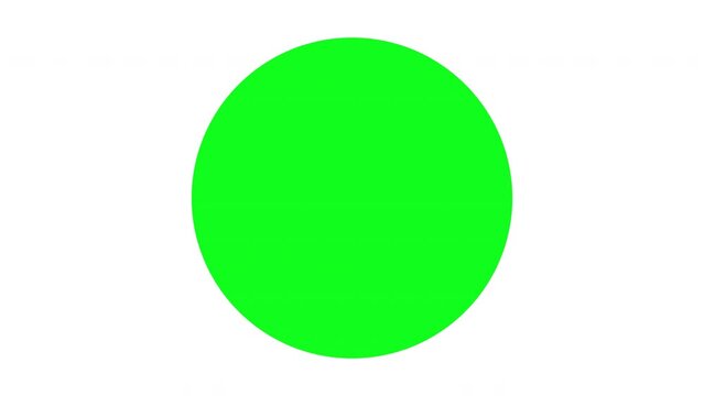 4K, pie, graph, rotation, shape, business, green