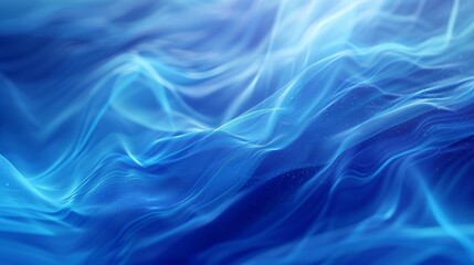 Obraz premium Close-up blue and white ripple