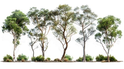 eucalyptus trees five image