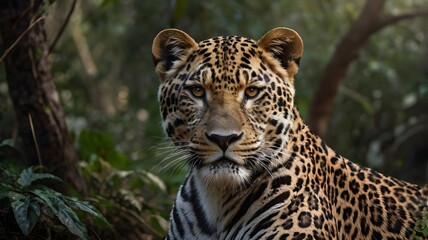 Obraz premium portrait of a jaguar