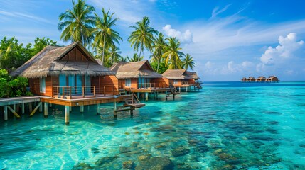 tropical resort hotel image