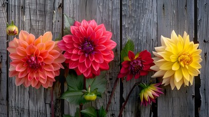 dahlias featuring vibrant img