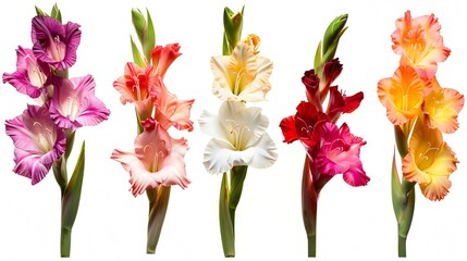 gladiolus flowers five img