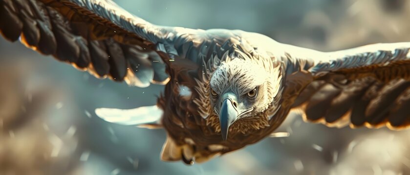A cute charismatic closeup of an eagle in a knights armor