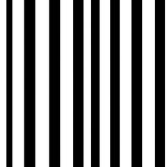 Black and White Vertical Stripes, Minimalist Design, Bold Contrast
