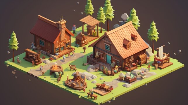 Artificial intelligence bot farm in server room for data processing and automation tasks - Powered by Adobe