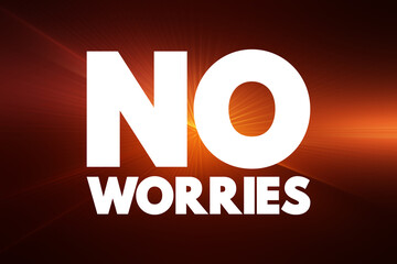 No Worries - expression, meaning 