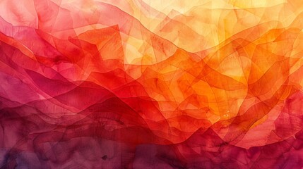 Colorful wavy shapes abstract background