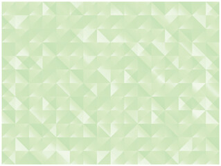 3D Geometric Green Mosaic Background（幾何学模様の立体感のある緑色のモザイク背景）
