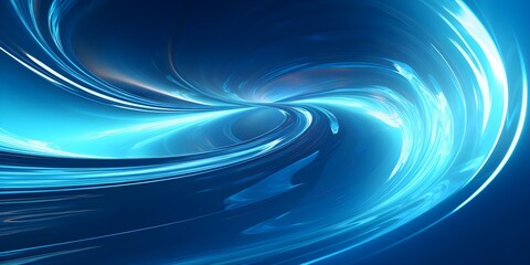 D rendering of a futuristic blue digital wave backdrop representing big data. Concept 3D rendering, Futuristic backdrop, Blue digital wave, Big data representation