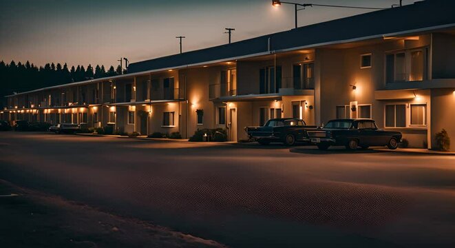 Roadside motel in Nevada.