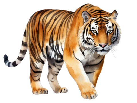 PNG Tiger wildlife animal mammal