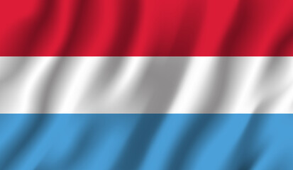 National Flag waving flag 3d