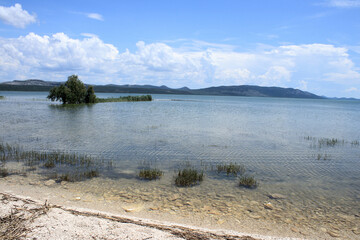 nature park Vrana Lake near Pakostane, Croatia