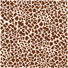 Giraffe background. Vector simple spotted background.
