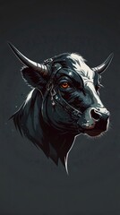 “Cybernetic Minotaur: The Metallic Guardian”