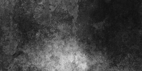 Black and white abstract grunge old concrete wall texture stain isolated overlay decorative vintage background.