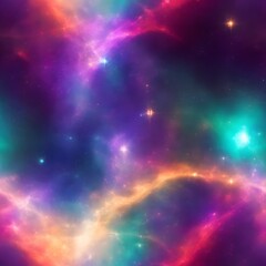 Naklejka premium An electrifying display of abstract colorful lights