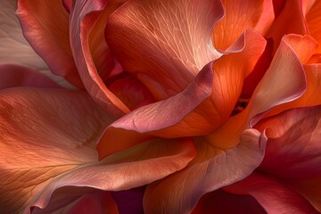 Rose close-up shot with blooming petals.