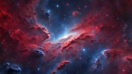 Obraz premium Space galaxy background