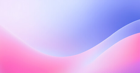 wavy blue pink purple gradient blurry abstract divided background with blank space