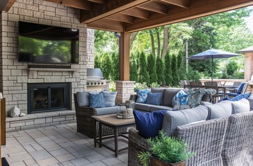 Cozy Outdoor Living Area