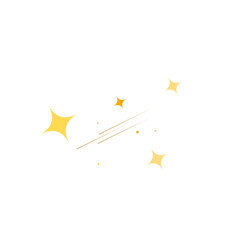 Cartoon starry pattern. Cosmic stars