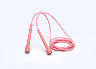 skipping rope isolated on white background © amit