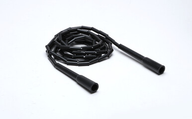 skipping rope isolated on white background