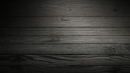 Naklejka premium Black and grey dark color textured effect natural wood grain pattern vector illustration. Abstract background concept.