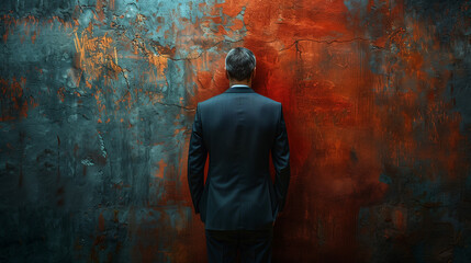 Obraz premium the dead end of business concept