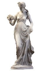 PNG  Greek sculpture wedding statue figurine female.