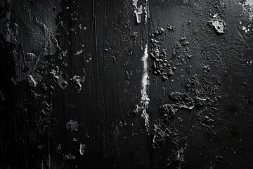 Obraz premium Black wall and floor with shadows on a black background