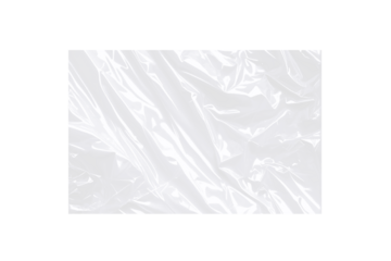 Transparent plastic wrap texture overlay effect. Vector illustration.