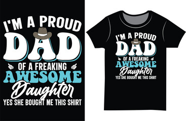 Father's day  Retro vintage, Dad t-shirt design