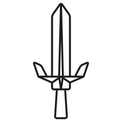 origami sword icon